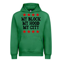 Emerald my block my hood my city Urban Hoodie - artisFamous