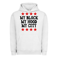 Pigment Lunar Rock my block my hood my city Urban Hoodie - artisFamous
