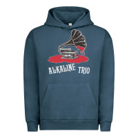 Pigment Midnight Navy alkaline trio Urban Hoodie - artisFamous