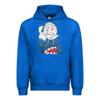 Cobalt Smile Beautiful Gawr Gura Urban Hoodie - artisFamous