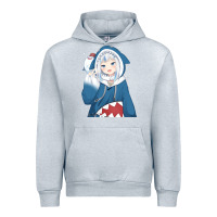 Heather Grey Smile Beautiful Gawr Gura Urban Hoodie - artisFamous