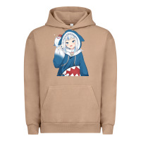 Pigment Burro Smile Beautiful Gawr Gura Urban Hoodie - artisFamous