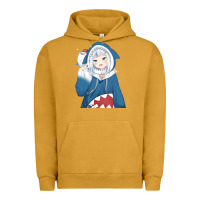 Pigment Peanut Butter Smile Beautiful Gawr Gura Urban Hoodie - artisFamous