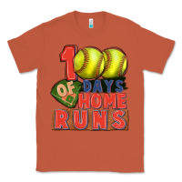 Copper 100 days of home runs softball Classic Tee - CowGirlArtShop