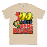 Mushroom 100 days of home runs softball Classic Tee - CowGirlArtShop