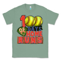 Sage 100 days of home runs softball Classic Tee - CowGirlArtShop