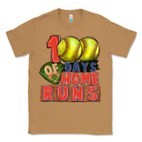 Toasted Coconut 100 days of home runs softball Classic Tee - CowGirlArtShop