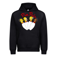 Black pin pals The Simpsons Urban Hoodie - artisFamous