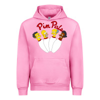 Fuchsia Pink pin pals The Simpsons Urban Hoodie - artisFamous