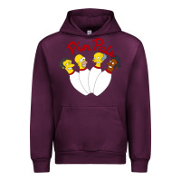 Mauve Wine pin pals The Simpsons Urban Hoodie - artisFamous