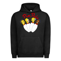 Pigment Black pin pals The Simpsons Urban Hoodie - artisFamous