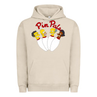 Pigment French Oak pin pals The Simpsons Urban Hoodie - artisFamous