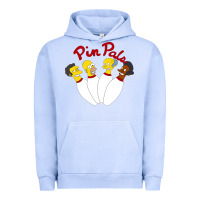 Pigment Grape Ice pin pals The Simpsons Urban Hoodie - artisFamous