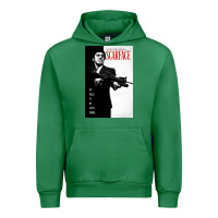 Emerald scarfaces Urban Hoodie - artisFamous