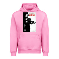 Fuchsia Pink scarfaces Urban Hoodie - artisFamous