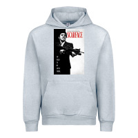 Heather Grey scarfaces Urban Hoodie - artisFamous