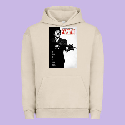 Scarfaces Urban Hoodie Designed By Artisfamous