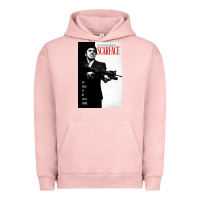 Pigment Salmon scarfaces Urban Hoodie - artisFamous