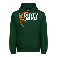 Forest Green dirty bird Urban Hoodie - artisFamous