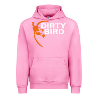 Fuchsia Pink dirty bird Urban Hoodie - artisFamous