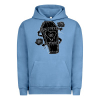 Pigment Pebble Blue alkaline trio Urban Hoodie - artisFamous