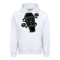 White alkaline trio Urban Hoodie - artisFamous
