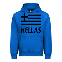 Cobalt greece hellas Urban Hoodie - artisFamous
