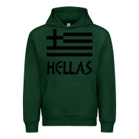 Forest Green greece hellas Urban Hoodie - artisFamous
