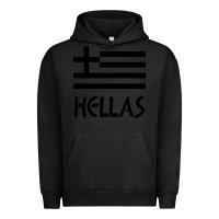 Pigment Black greece hellas Urban Hoodie - artisFamous