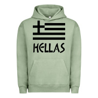 Pigment Oil Green greece hellas Urban Hoodie - artisFamous