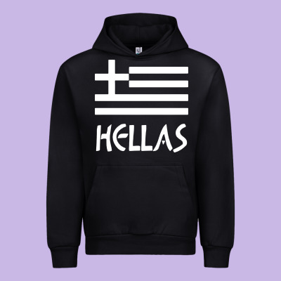 Greece Hellas Urban Hoodie Designed By Artisfamous