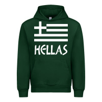 Forest Green greece hellas Urban Hoodie - artisFamous