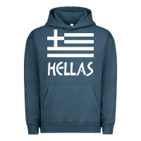 Pigment Midnight Navy greece hellas Urban Hoodie - artisFamous