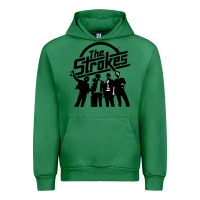 Emerald Black Man Urban Hoodie - artisFamous