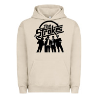 Pigment French Oak Black Man Urban Hoodie - artisFamous