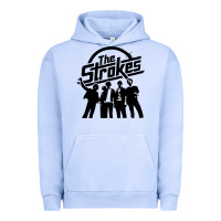 Pigment Grape Ice Black Man Urban Hoodie - artisFamous