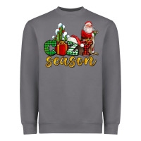 Storm cozy season with santa christmas tree cactus and gift Heavyweight Sweatshirt - AdoDesignShop