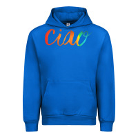 Cobalt ciao italian saying Urban Hoodie - artisFamous