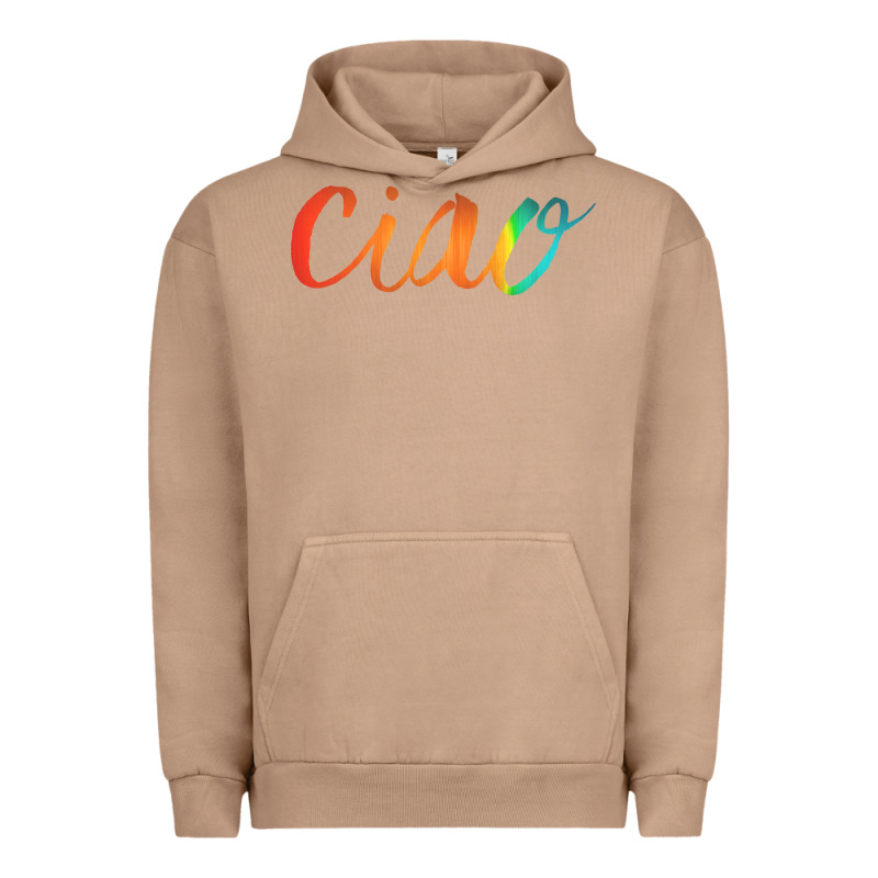 Ciao Italian Saying Urban Hoodie by artisFamous | Teevron