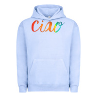 Pigment Grape Ice ciao italian saying Urban Hoodie - artisFamous