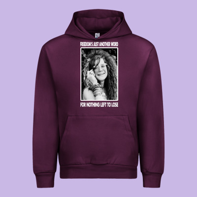 Vintage Janis Arts Joplin Urban Hoodie Designed By Artisfamous