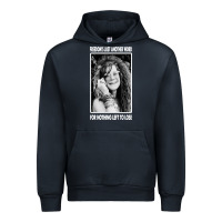 Navy vintage janis arts joplin Urban Hoodie - artisFamous