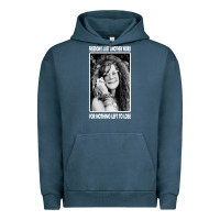 Pigment Midnight Navy vintage janis arts joplin Urban Hoodie - artisFamous