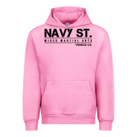 Fuchsia Pink navy street kingdom mma mixed martial arts Urban Hoodie - artisFamous