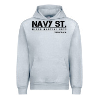 Heather Grey navy street kingdom mma mixed martial arts Urban Hoodie - artisFamous