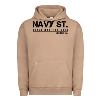 Pigment Burro navy street kingdom mma mixed martial arts Urban Hoodie - artisFamous
