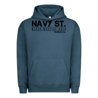 Pigment Midnight Navy navy street kingdom mma mixed martial arts Urban Hoodie - artisFamous