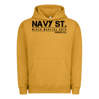 Pigment Peanut Butter navy street kingdom mma mixed martial arts Urban Hoodie - artisFamous