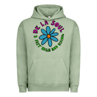 Pigment Oil Green de la soul Urban Hoodie - artisFamous