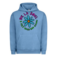 Pigment Pebble Blue de la soul Urban Hoodie - artisFamous
